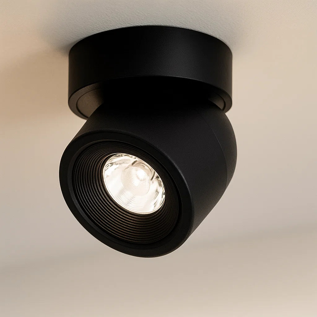 Faretto da soffitto regolabile a LED in alluminio