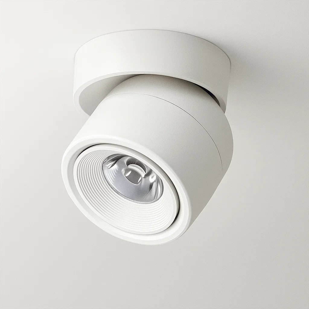 Faretto da soffitto regolabile a LED in alluminio