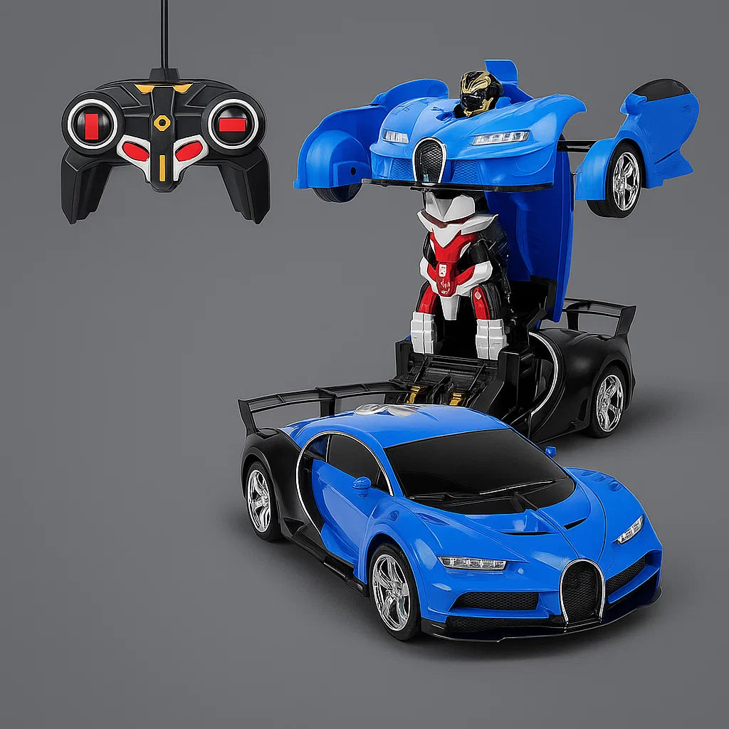 Jouet voiture robot transformable télécommandé