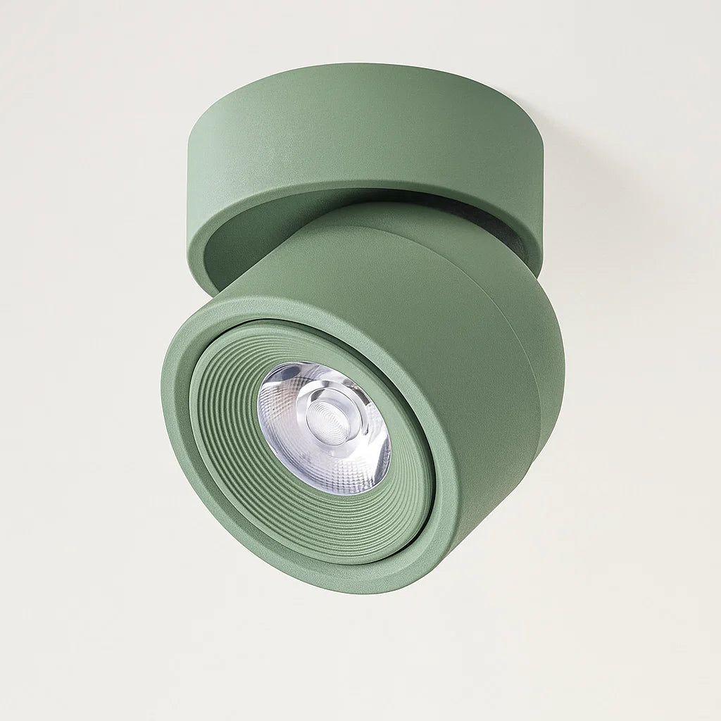 Faretto da soffitto regolabile a LED in alluminio