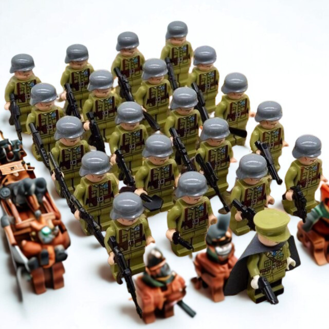 Blocchi da Costruzione Soldato Esercito Militare