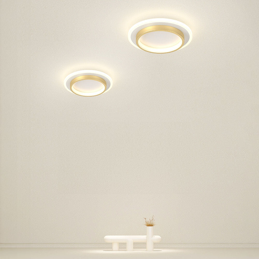 Plafonnier LED Moderne à Montage Affleurant