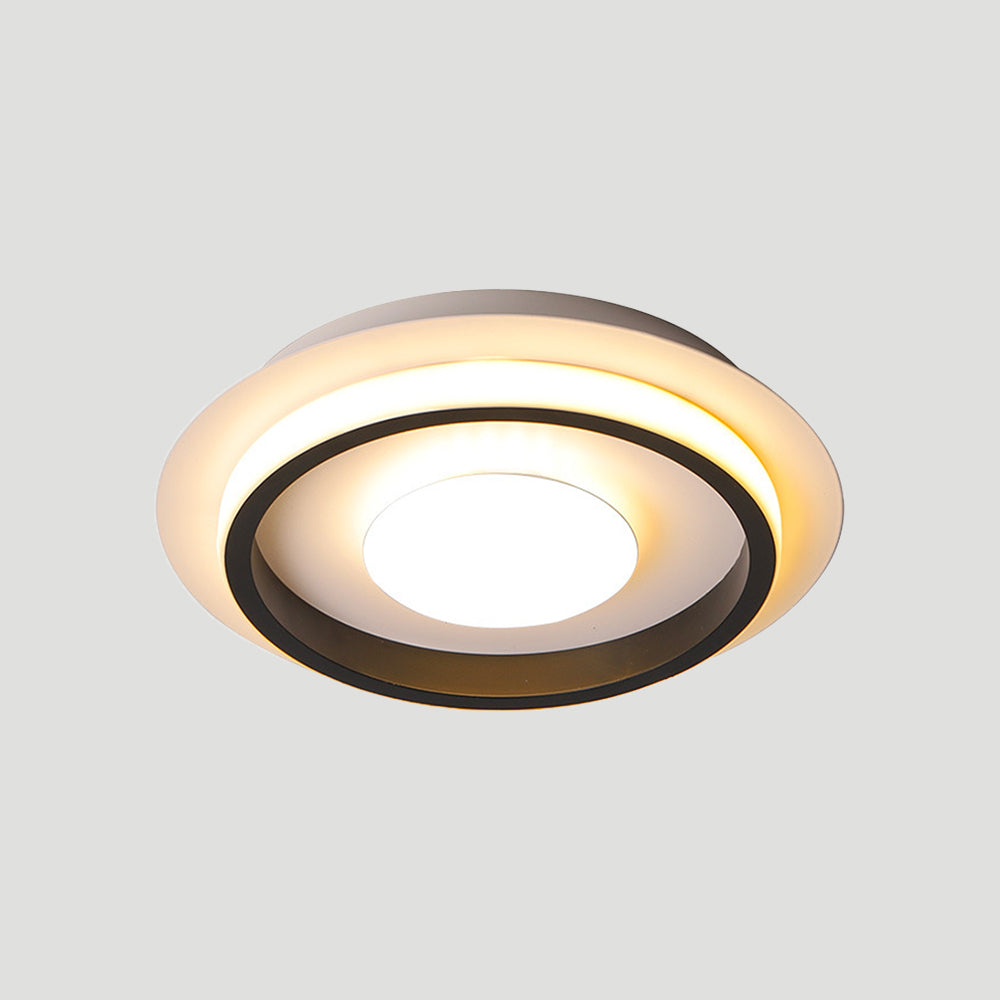 Plafoniera LED moderna geometrica da incasso