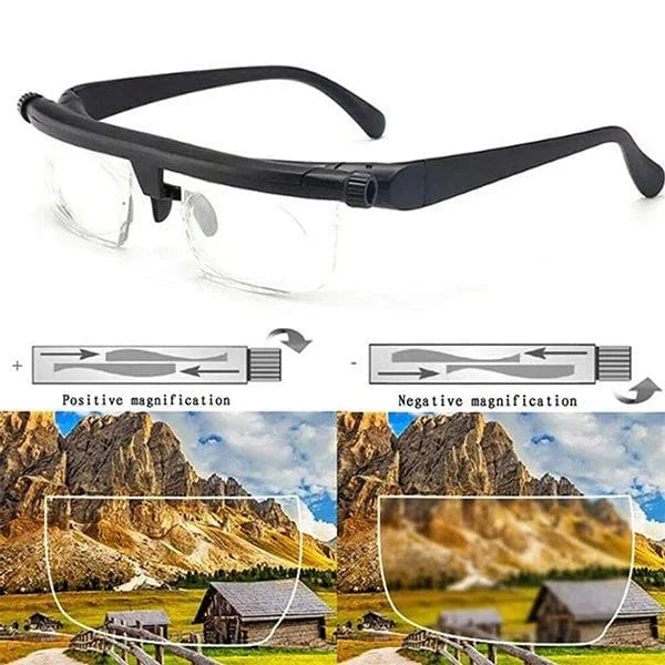 Reading Glasses | Adjustable Focus Vision Aid Eyewear