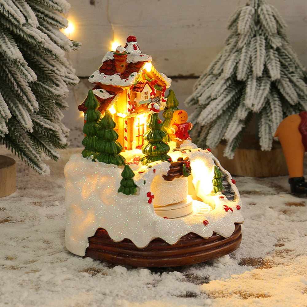 Christmas Ornament with LED Lights and Music