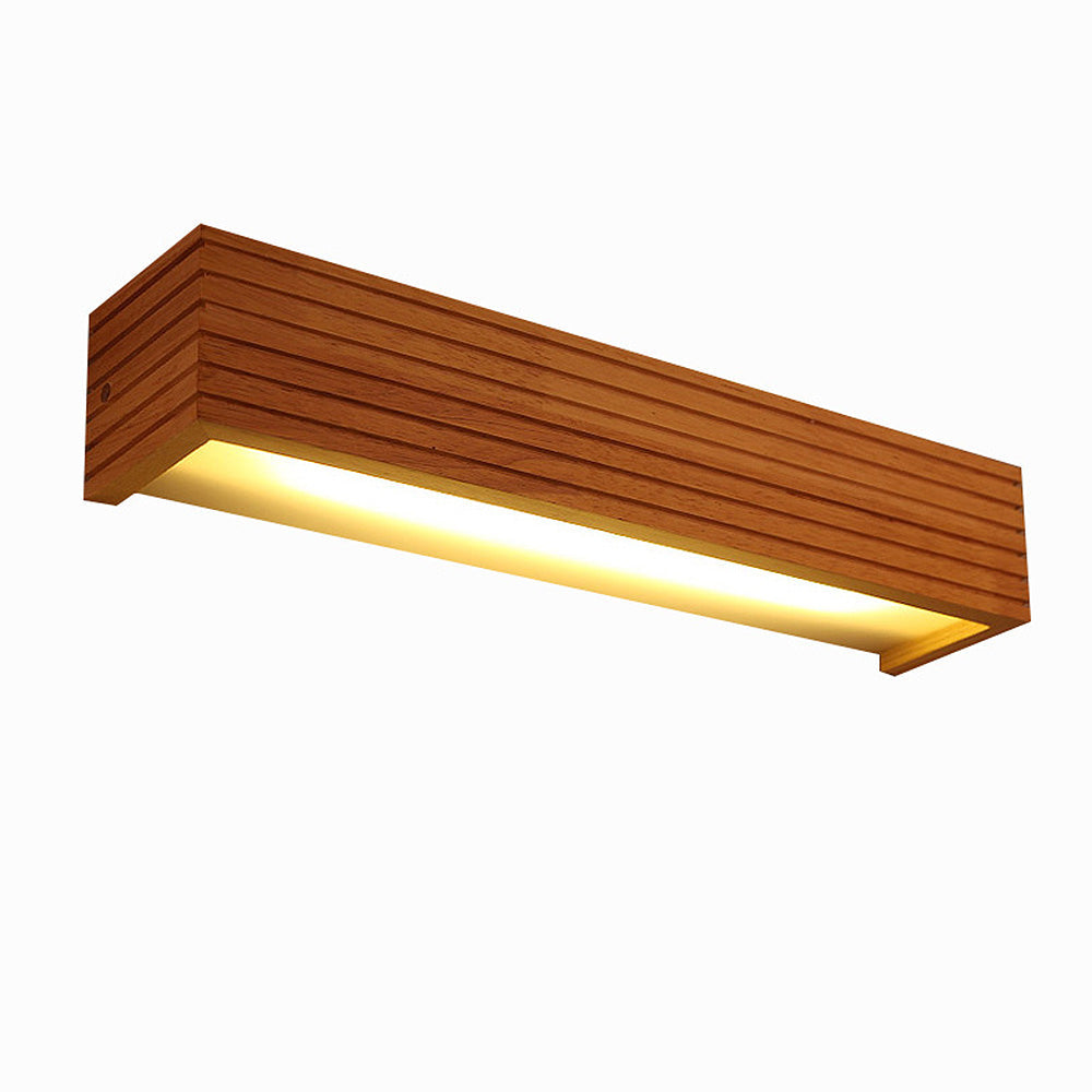Wall Light Modern Wood LED Fixture