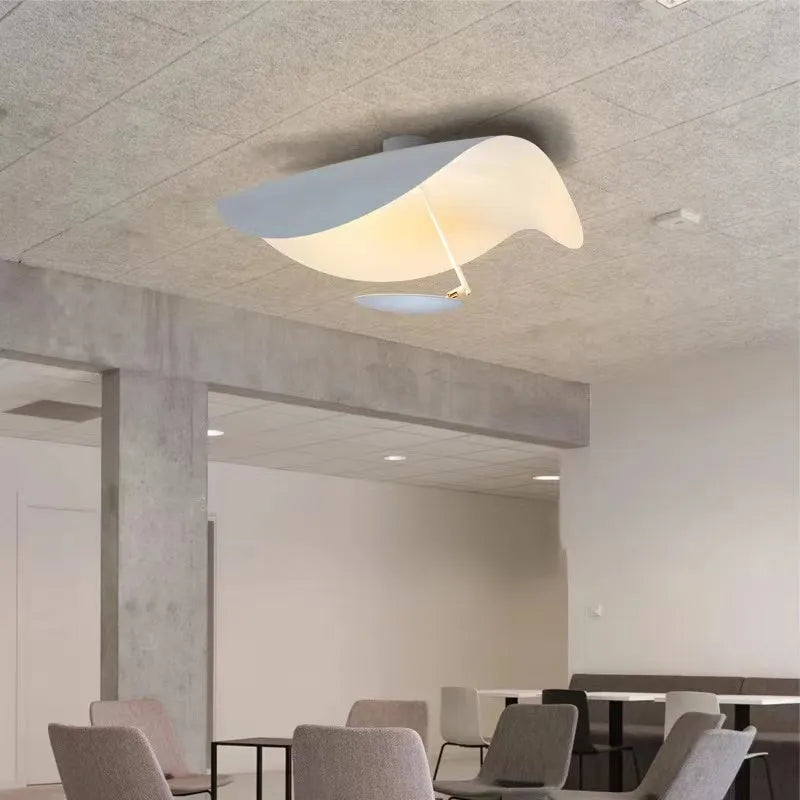 Ceiling Light Gold Leaf Modern Pendant Lamp