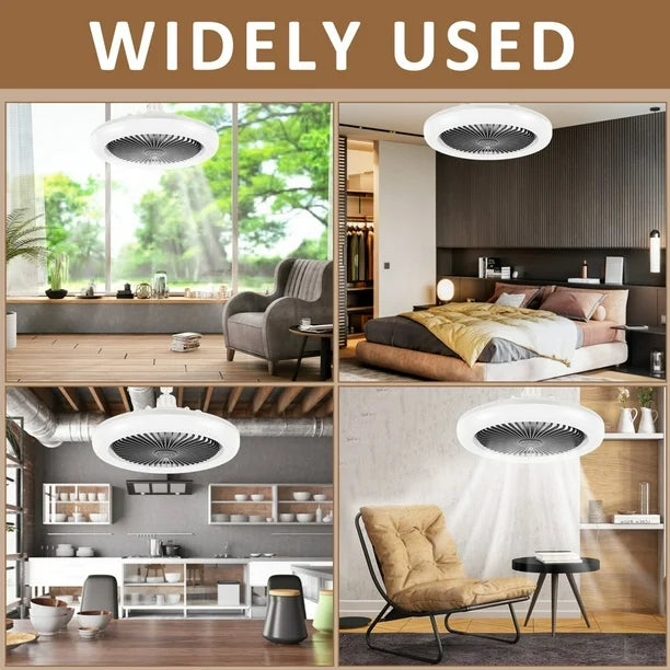 Ventilador de techo con luz | Control remoto
