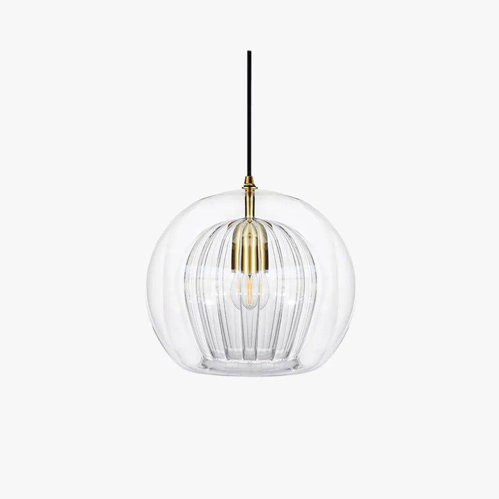 Lámpara colgante de vidrio para cocina o comedor