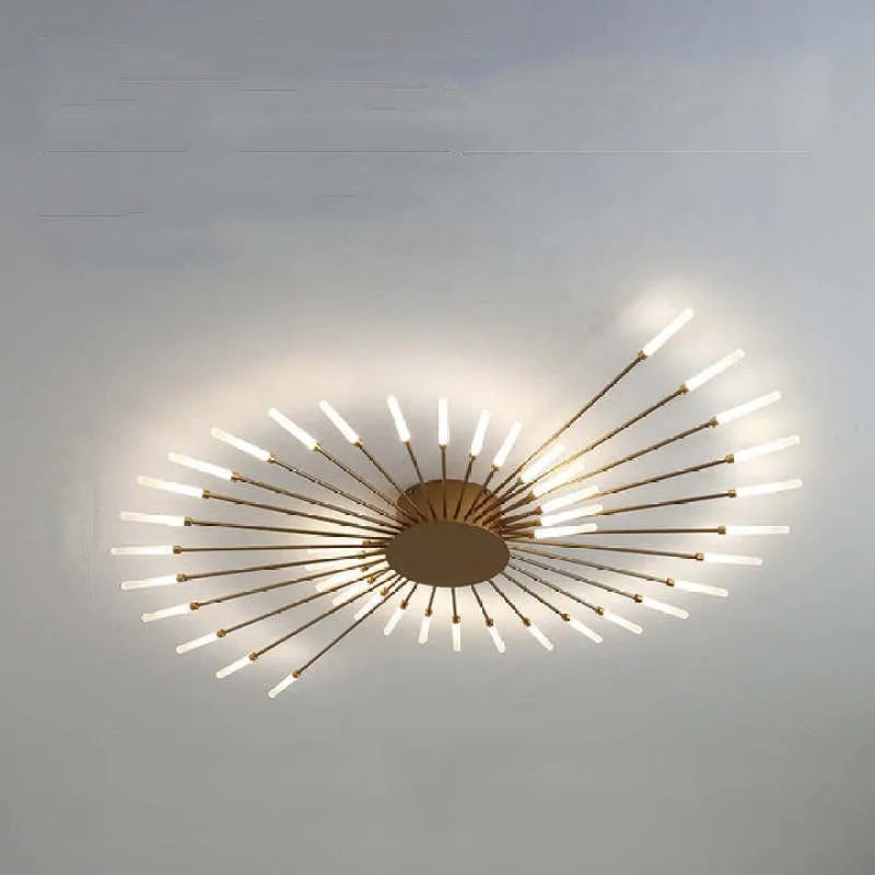 Ceiling light modern metal LED chandelier