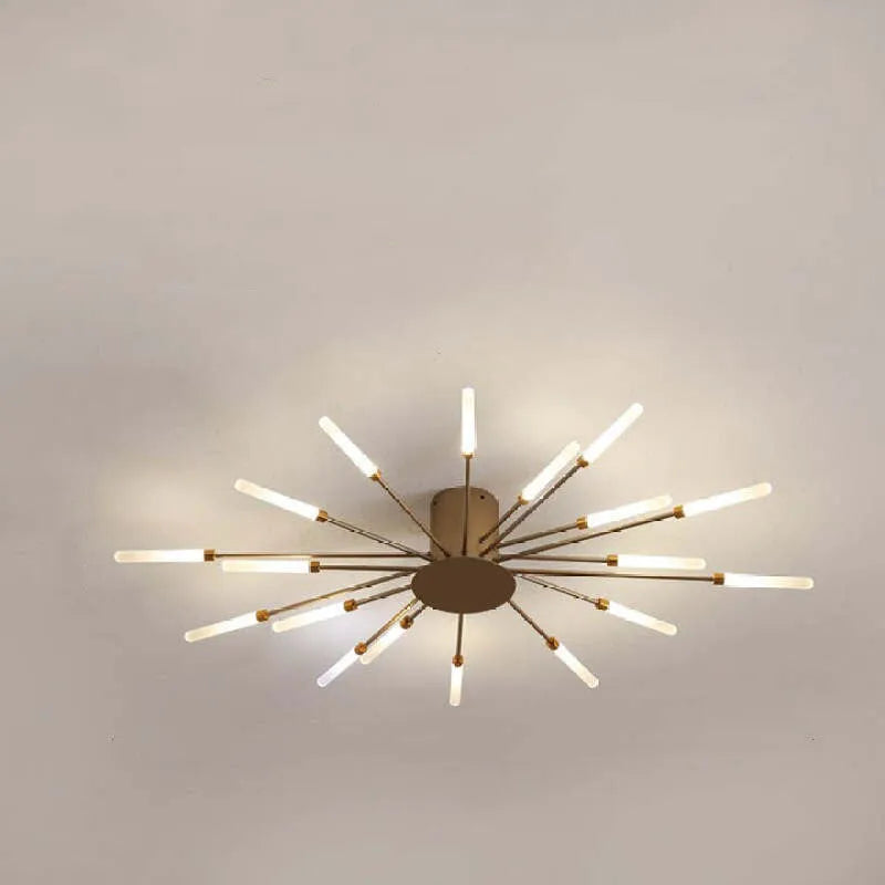 Ceiling light modern metal LED chandelier