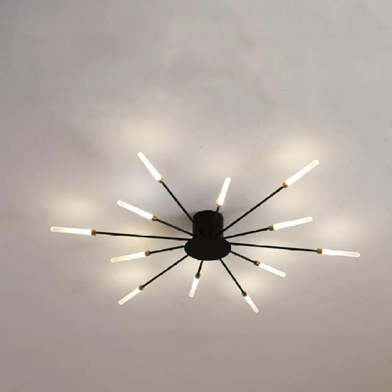 Ceiling light modern metal LED chandelier