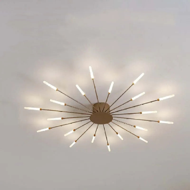 Ceiling light modern metal LED chandelier