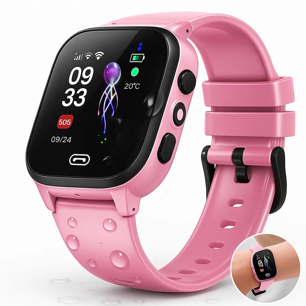Dziecięcy smartwatch z lokalizatorem GPS i rozmową wideo