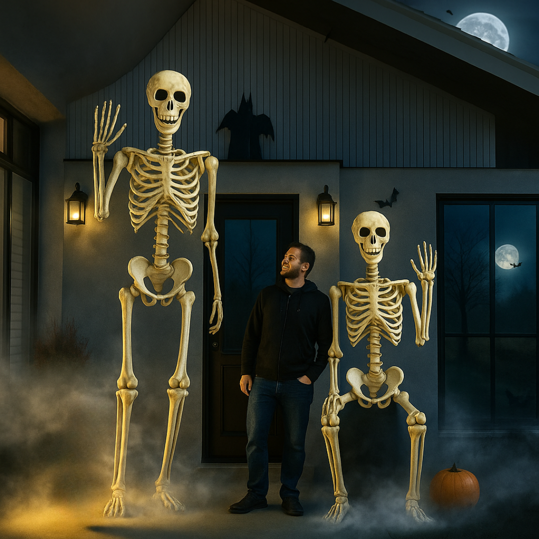 Halloween Giant Outdoor Skeleton Decoration