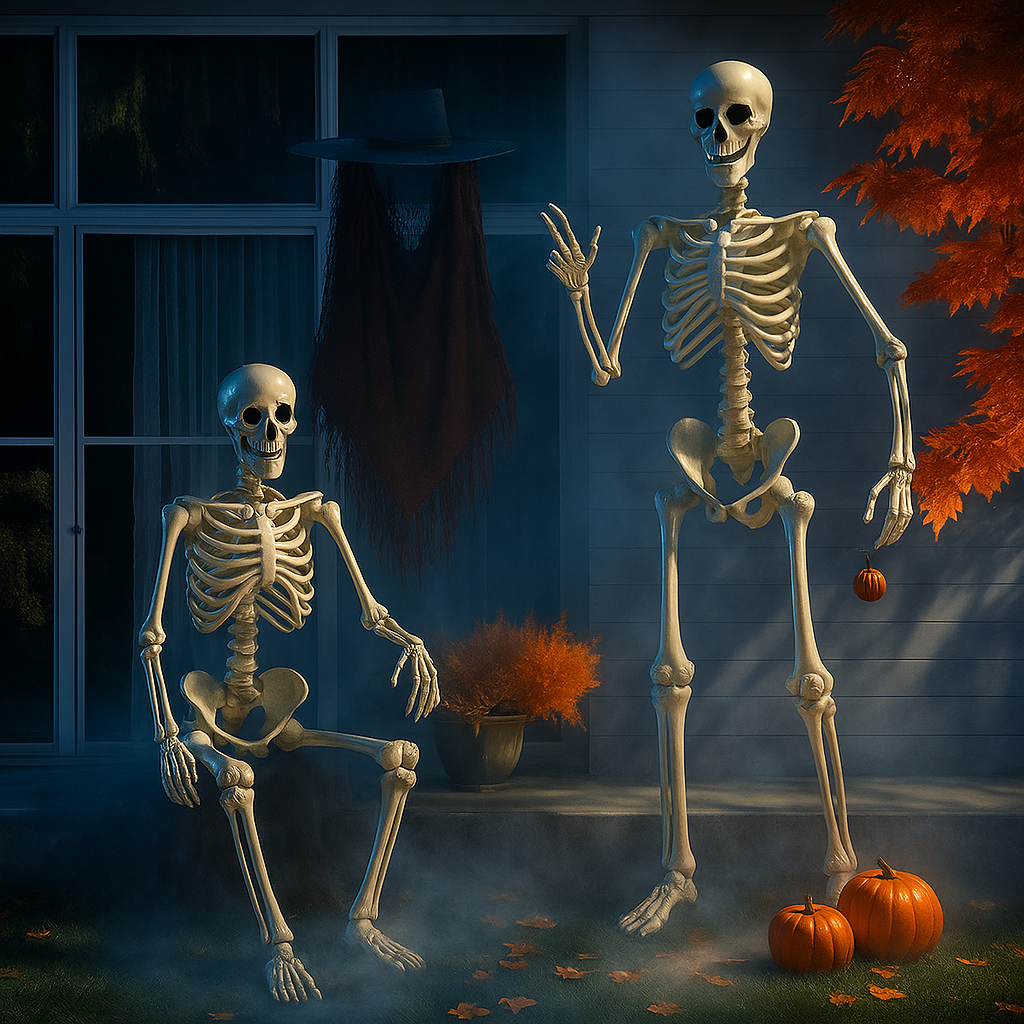 Halloween Giant Outdoor Skeleton Decoration