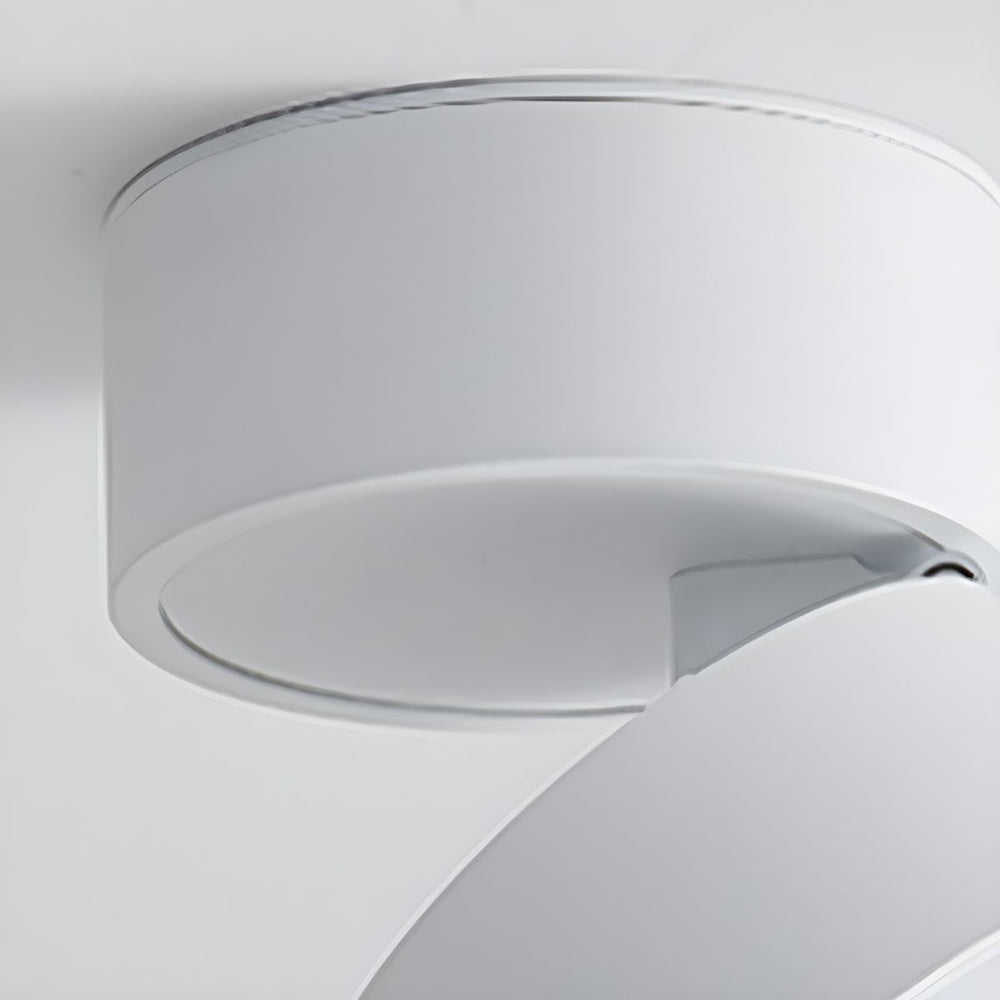 LED Ceiling Light with Adjustable Spotlight Head