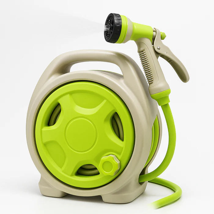 Garden Hose Reel Lightweight Retractable Sprayer