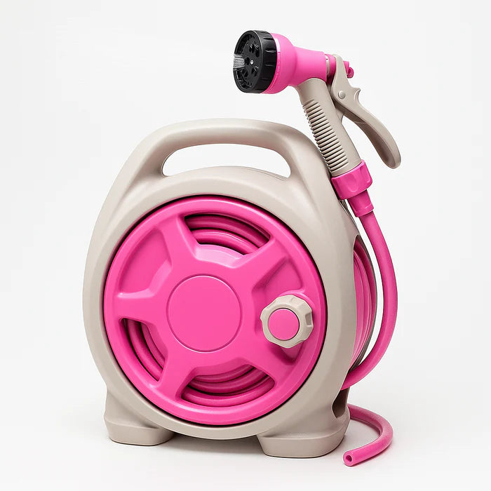 Garden Hose Reel Lightweight Retractable Sprayer