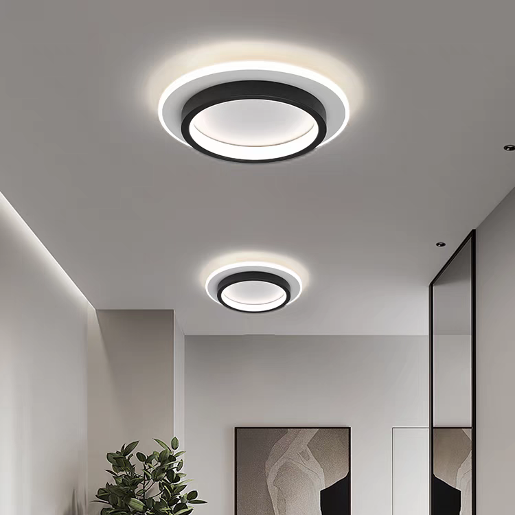 Plafonnier LED Moderne à Montage Affleurant