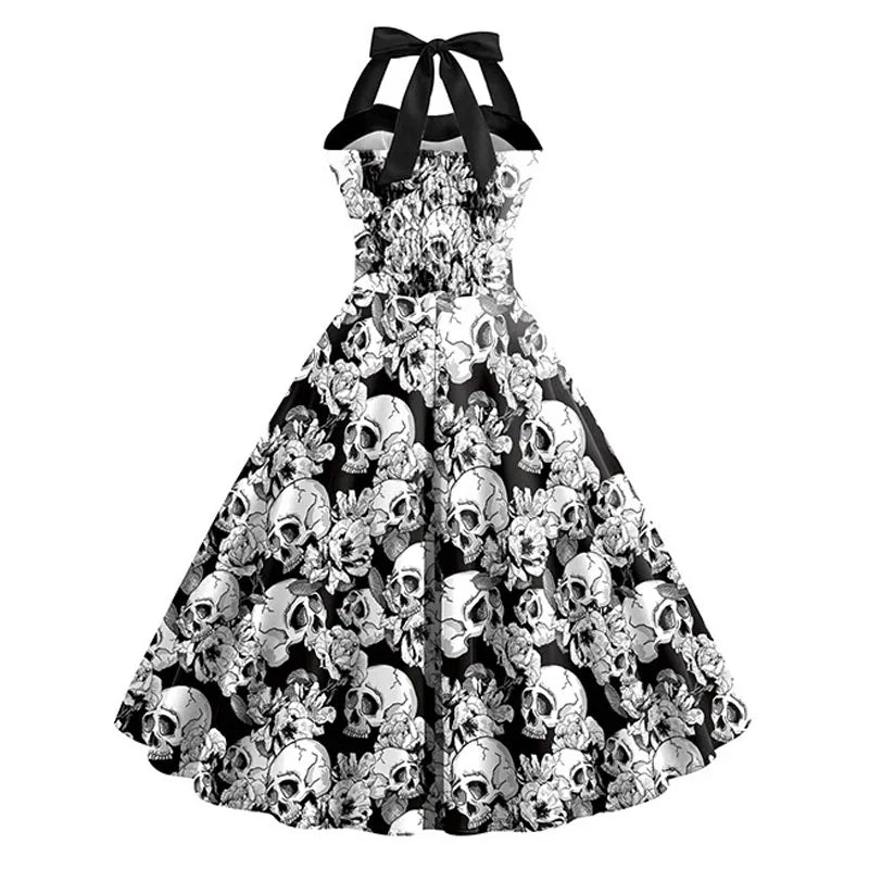 Vestido de Disfraz de Halloween para Mujer | Cuello Halter