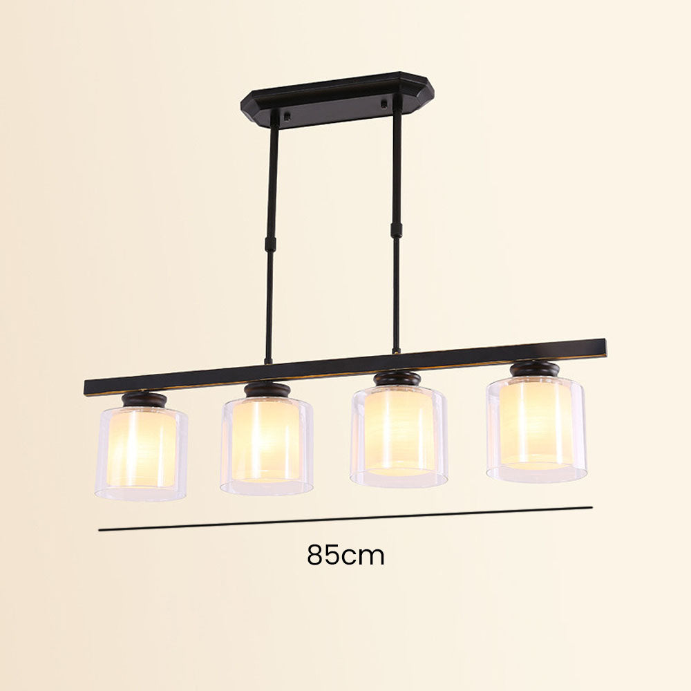 Lampada da soffitto in vetro per isola cucina moderna