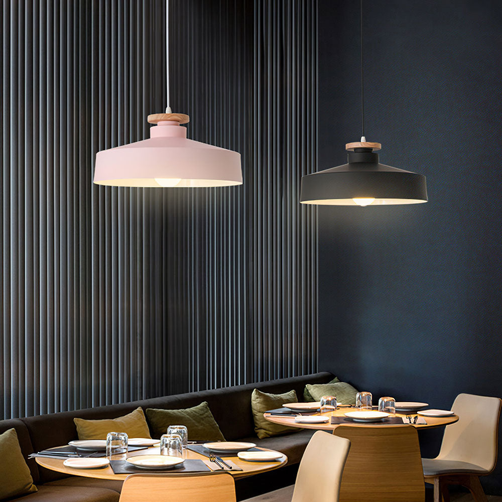 Pendant Light in Colourful Metal Finish
