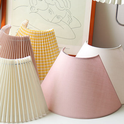 Wandlampe Modern Holz Stoff Wandleuchte Lampe