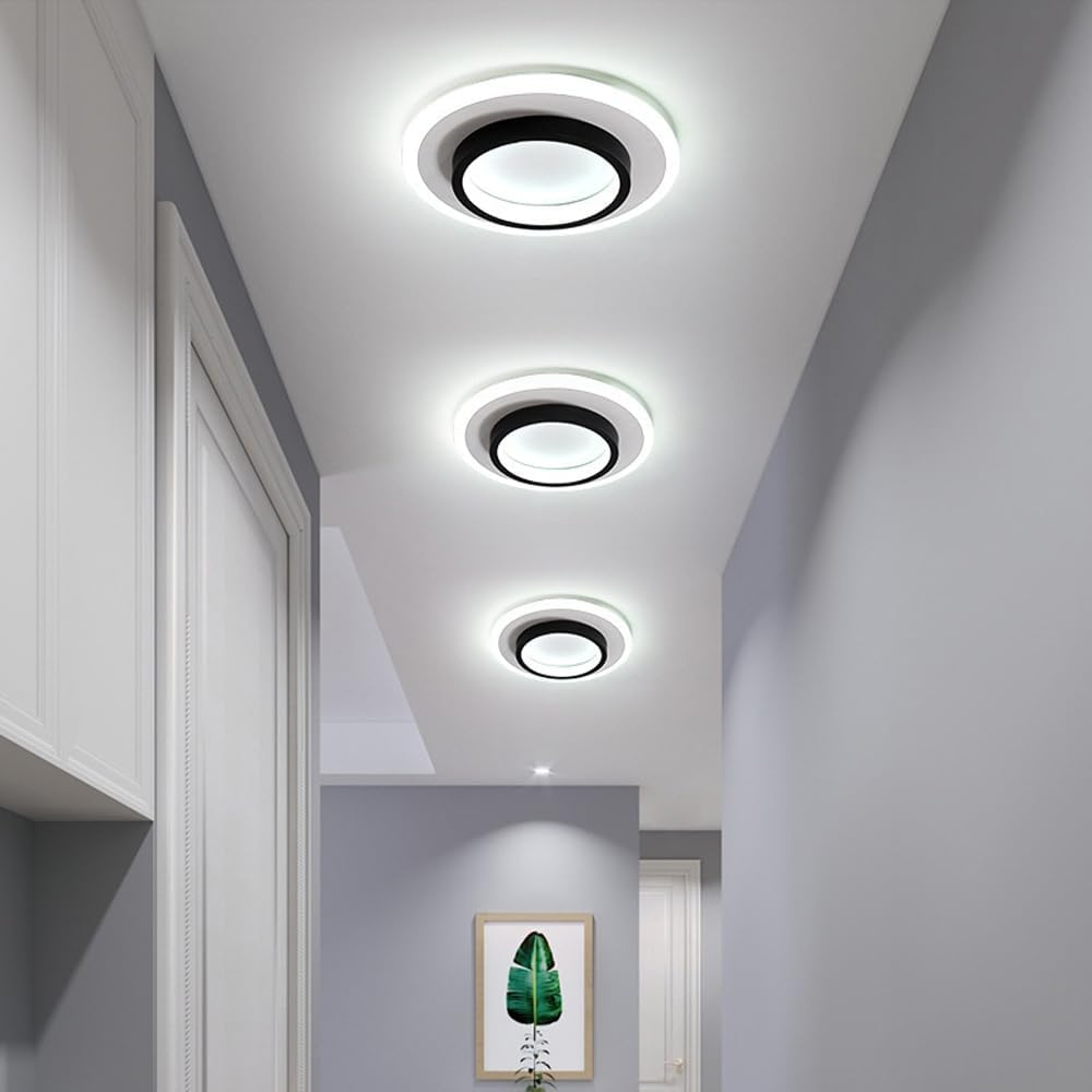 Plafonnier LED Moderne à Montage Affleurant