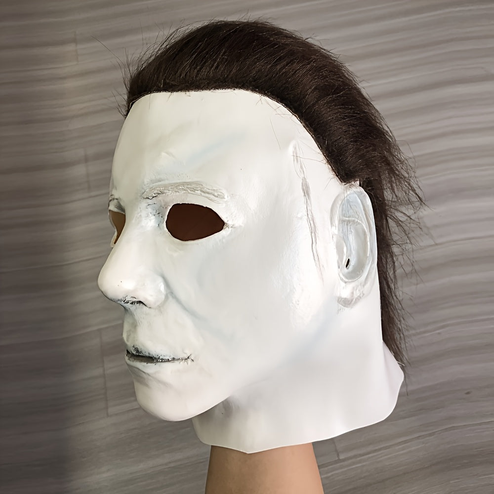 Men's Scary Halloween Mask Costume | Horror Movie Inspired Outfit