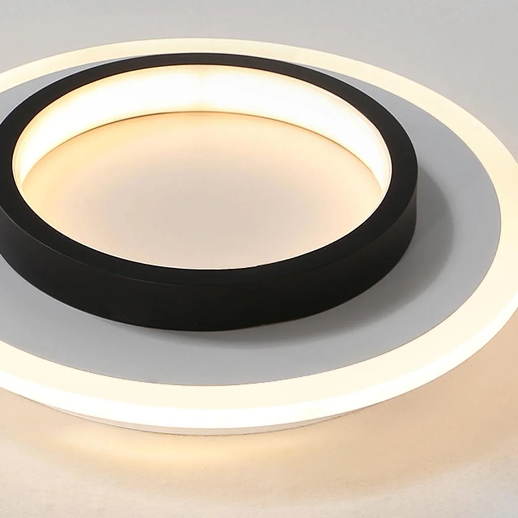 Plafonnier LED Moderne à Montage Affleurant