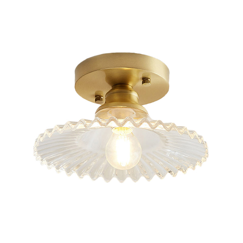 Deckenleuchte Vintage Glas Aufbaustrahler
