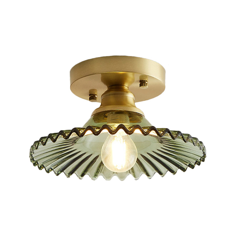 Deckenleuchte Vintage Glas Aufbaustrahler