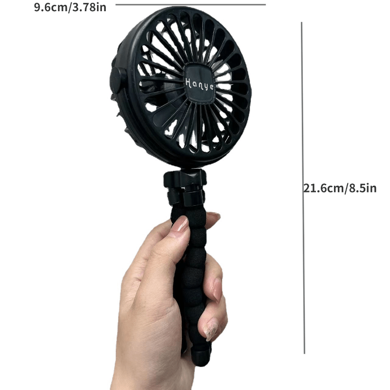 Portable Clip On Fan with Flexible Tripod