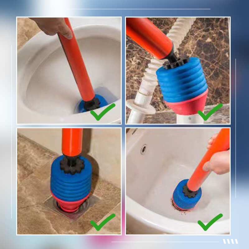 ClogBlaster – Air Pressure Drain Cleaner