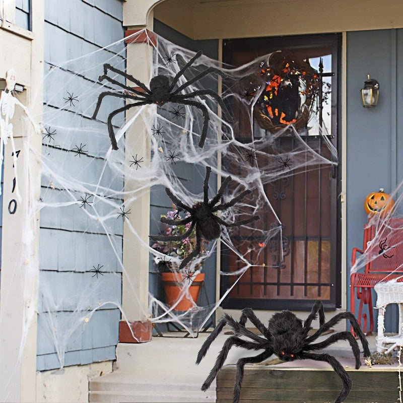 Halloween Außen Riesen Spinnen Dekoration Requisite