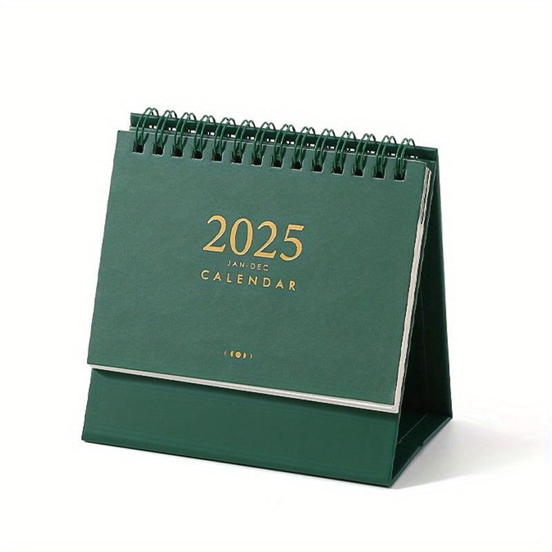 Calendario da scrivania con layout pianificatore giornaliero