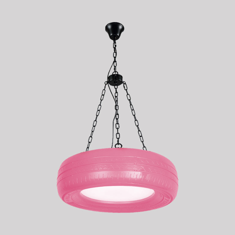 Lampada da soffitto con paralume in gomma