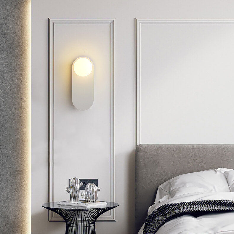 Wandleuchte Modern Glas Kugel Metall Design