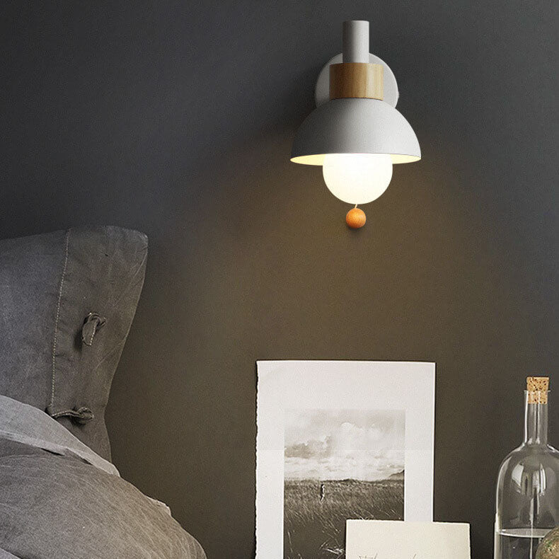 Wandlampe Modern Bunt Metall Kugelschirm