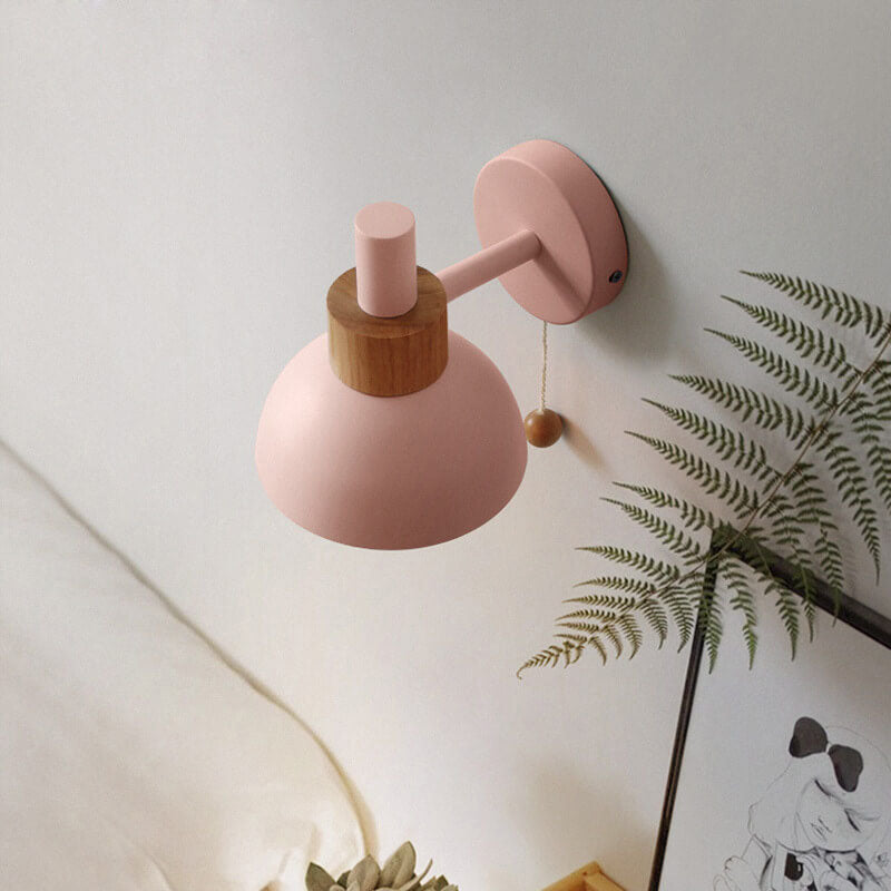 Wandlampe Modern Bunt Metall Kugelschirm