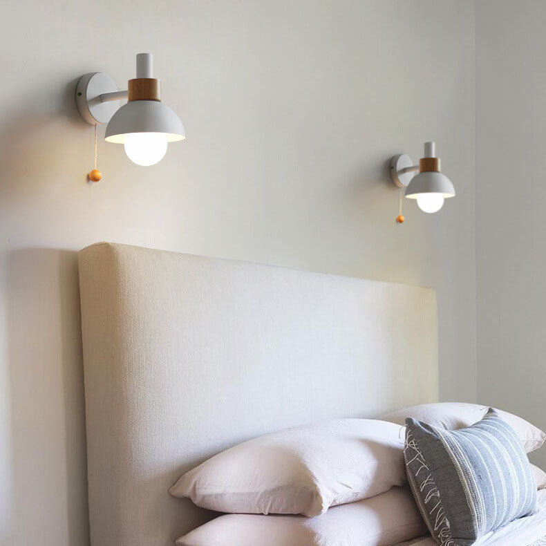 Wandlampe Modern Bunt Metall Kugelschirm