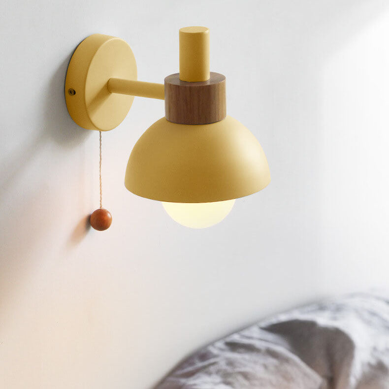 Wandlampe Modern Bunt Metall Kugelschirm
