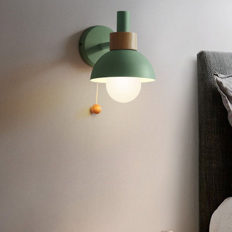 Wandlampe Modern Bunt Metall Kugelschirm