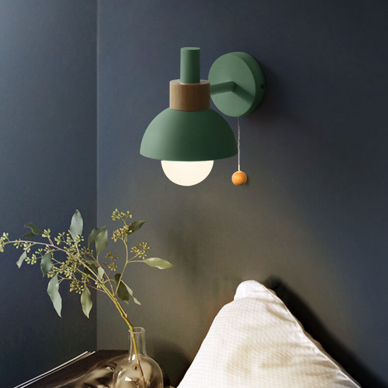 Wandlampe Modern Bunt Metall Kugelschirm