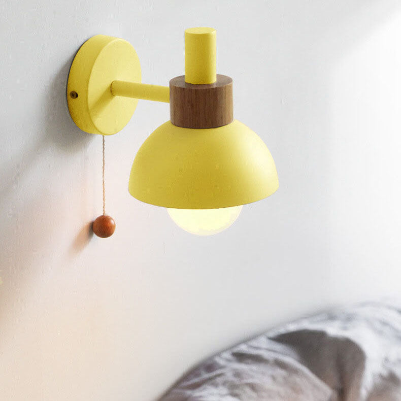Wandlampe Modern Bunt Metall Kugelschirm