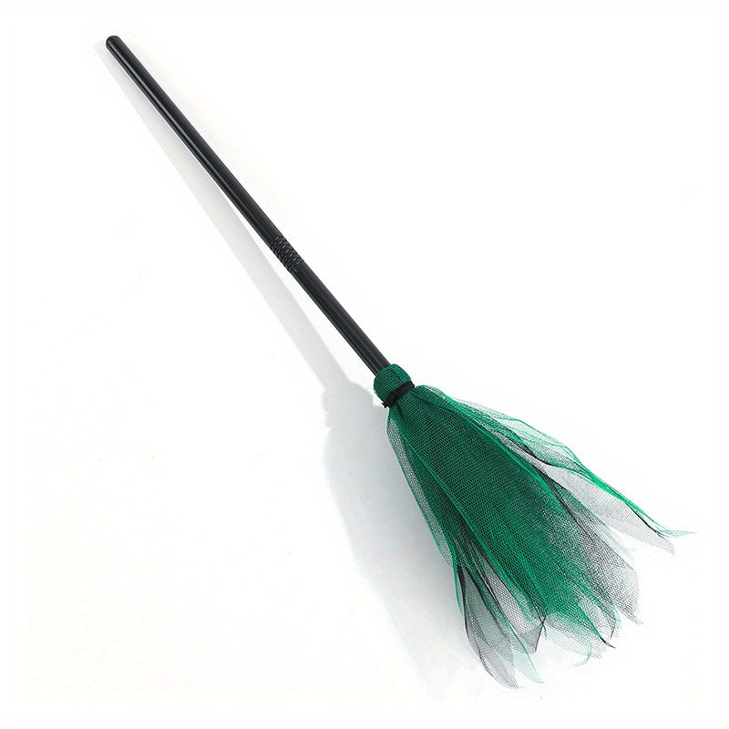 Escoba de Bruja de Plástico para Fiesta de Halloween