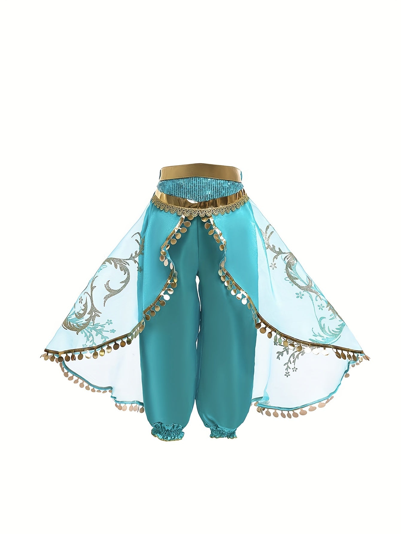 Conjunto de Disfraz de Halloween Elegante para Mujer con Lentejuelas | Adornado con Malla