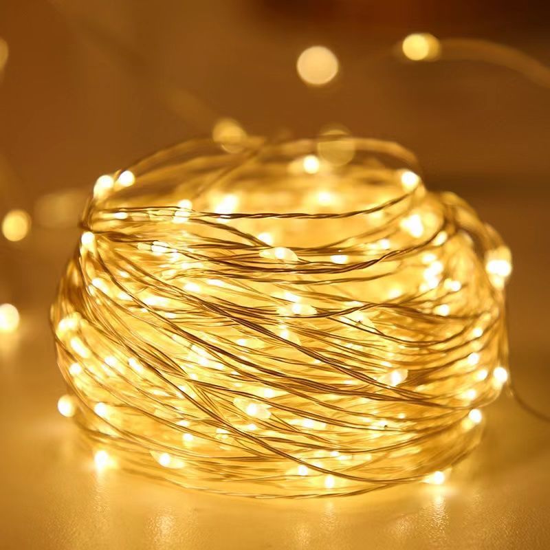 Luci a stringa Fairy a batteria bianco caldo