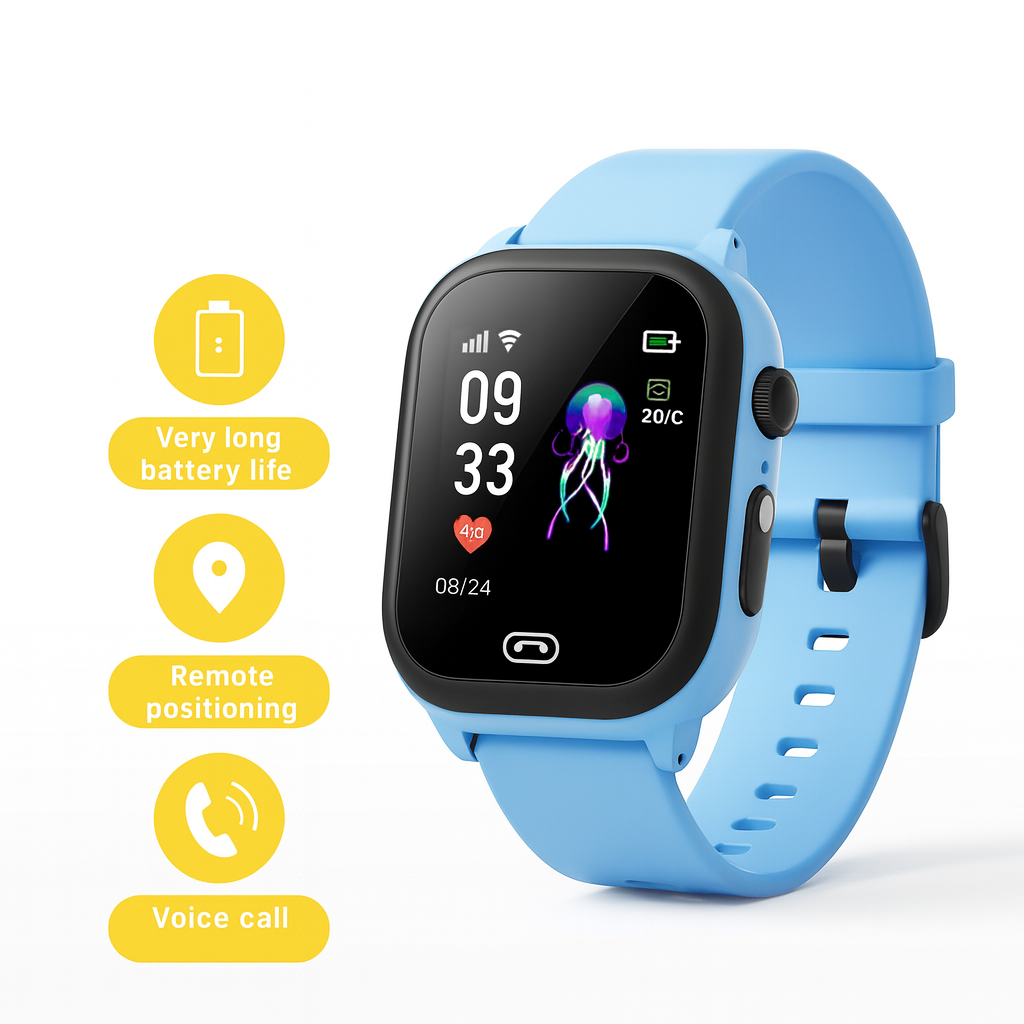 Kids GPS Smartwatch Camera Waterproof